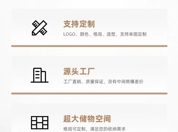 New arriveLuxury Nail Art Modern Minimalist Company Reception Desk Training Institution Information Desk Beauty Salon Dental Cli