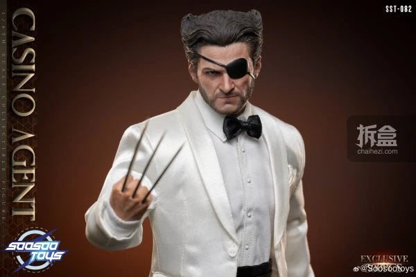SOOSOOTOYS Genuine Casino Wolf Wolverine Wolf Uncle 1/6 Mobile Doll IRON WARRIOR Movable Finished Product Model Collection