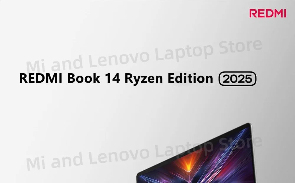 Xiaomi REDMI Book 14 2025 R5-7535H/R7-7735H 16GB+512GB 14inch FHD 60Hz