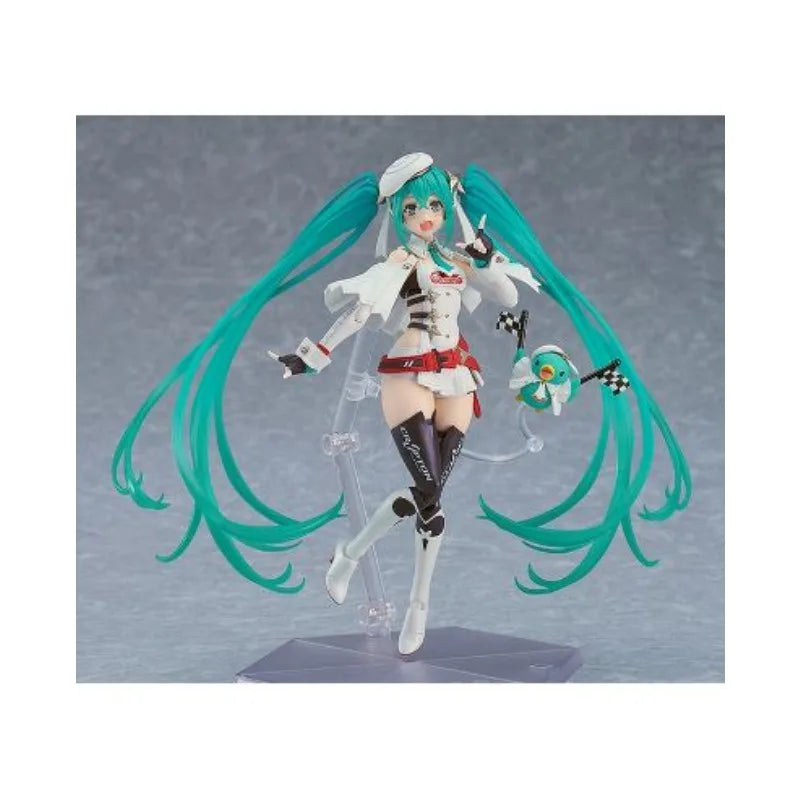 GSC Genuine FINGMA Anime Figure #SP-161 Racing Miku 2023 150mm Action Figure Toys for Boys Kids Gift Collectible Model Ornaments