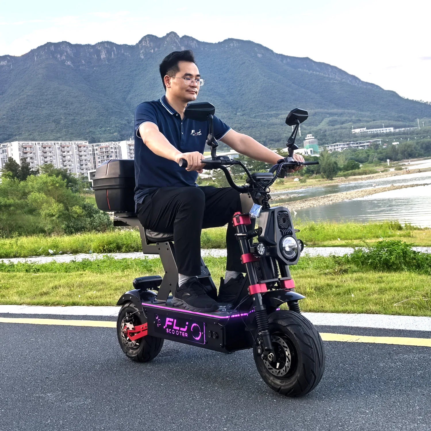 K13 Ultra 12000W Electric Scooter with 72V 100AH Big Battery APP/NFC fast speed Fat Wheel E Scooters