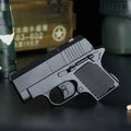 Personalized Lighter Outdoor Windproof Double Flame Gun Lighter Metal Inflatable Cigarette Accessories Men's Cigarette Lighter