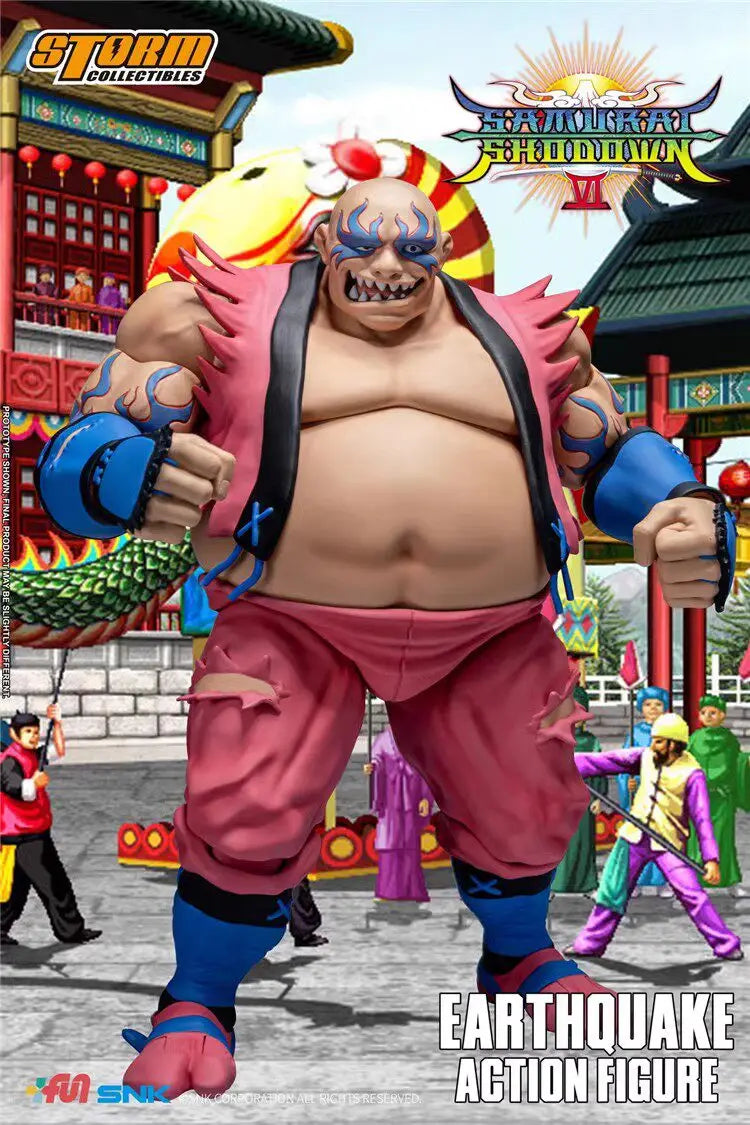 In Stock Storm Toys Samurai Shodown VI EARTHQUAKE SNSS05 Model Anime Toy Figure Collection