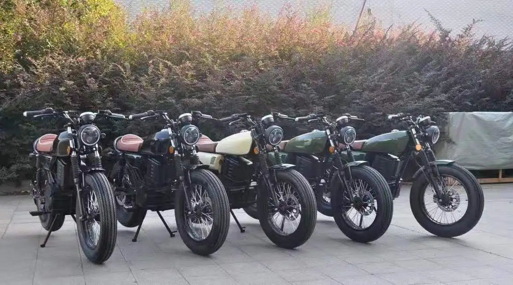 Electric Racing Motorcycles Max Loading 200kg Motor 15 Inch Vacuum Tire Fast Electric Motorcycle