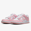 Nike (Nike) Youth Women's Shoes Dunk Low (Gs) Pink and White Daily Commuting Fashion Versatile Casual Sports Sneakers Fb9109-125
