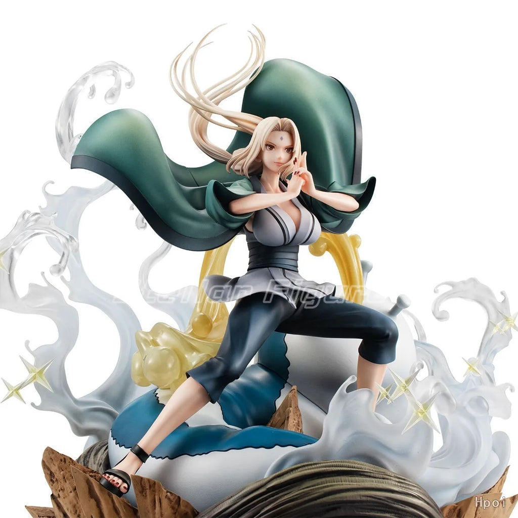 【SF】In Stock MegaHouse GALS Series NARUTO Shippuden Tsunade Figures Model Collection Gift