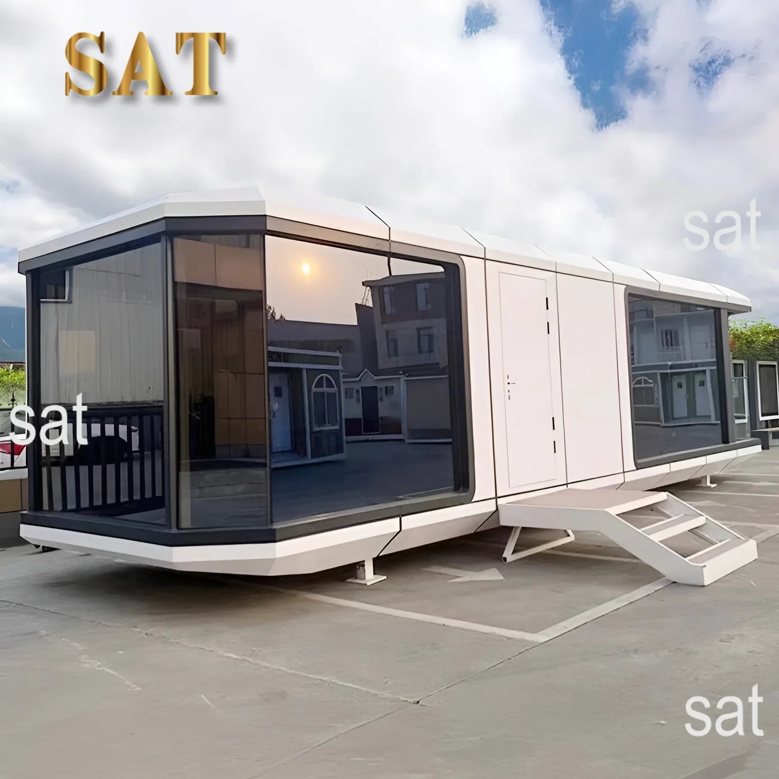 A for Space Capsule Homestay Mobile Room Custom Creative Hotel Micro Residence Villa Scenic Area Apple Capsule House