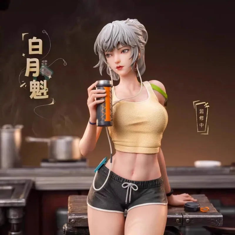 1/6 Ling Cage Bai Yuekui Anime Character Statue Collectible Figure Brand New in Stock