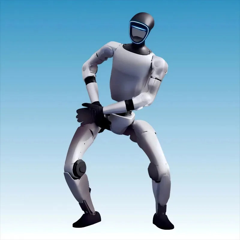Programmable artificial intelligence robot embodies humanoid robot toy with pet battery