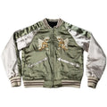 Non Stock Suka Reversible Souvenir Jacket Embroidered Sukajan Baseball Outerwear