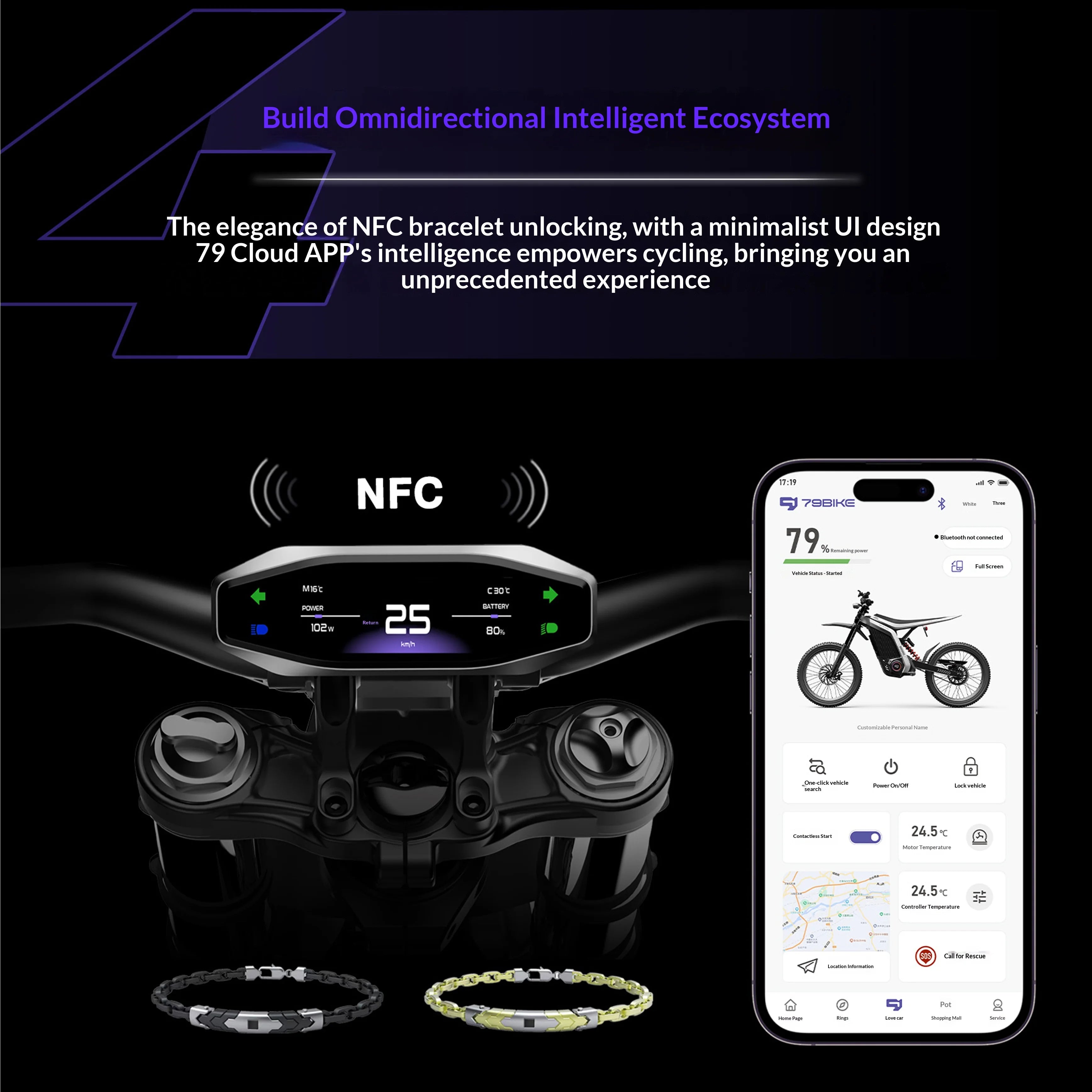 ATV&UTVFor Lynx 10000W 72V 40Ah 120km Electric Mountain Bike with Aluminum Frame Integrated Battery Rear Hub Brushless Motor