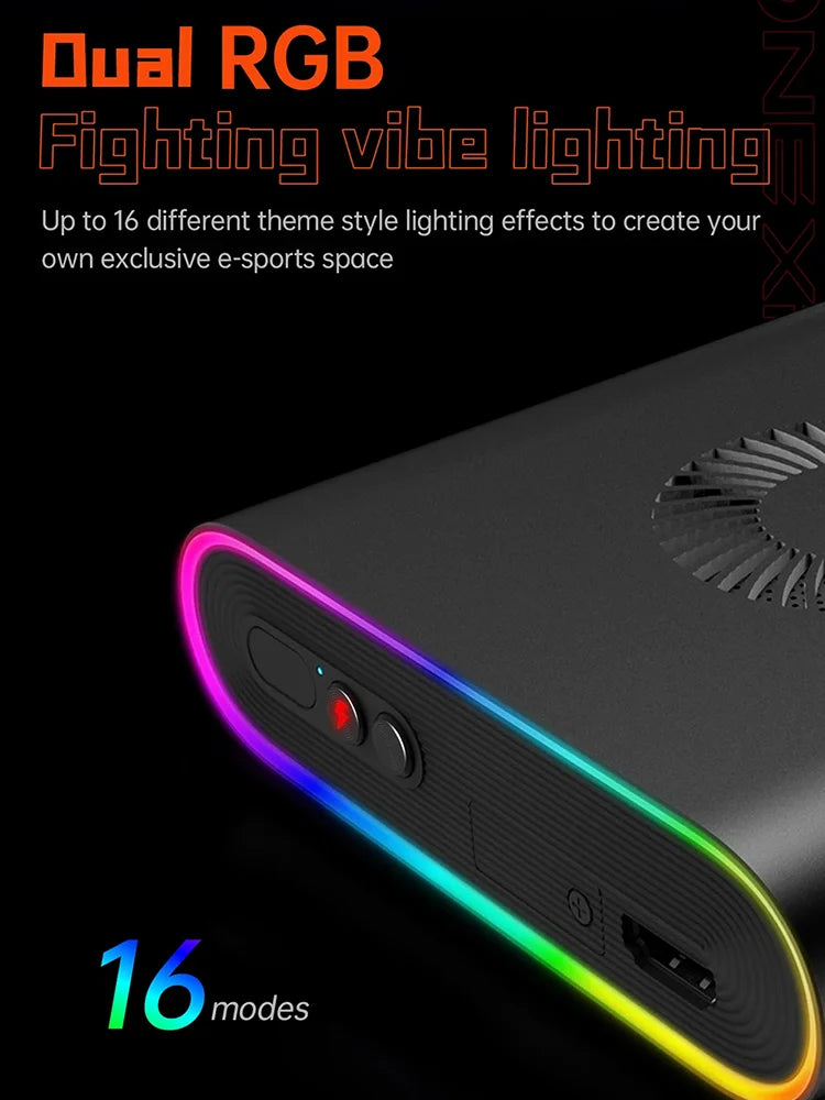 OneX M1 Mini PC Intel Ultra 9 185H Pocket Gaming Desktop Windows 11 RGB WiFi BT Office Home HTPC Portable Small Computer Host