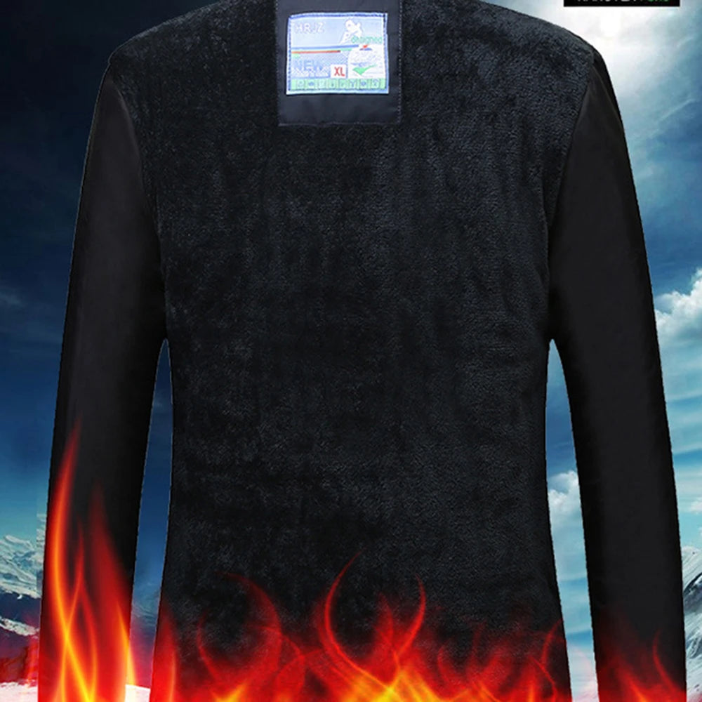 New 2025 Comfortable Autumn And Winter Mazinger Z Anime Men's Thicken Warm Windproof Hoodies Versatile Jacket Coat