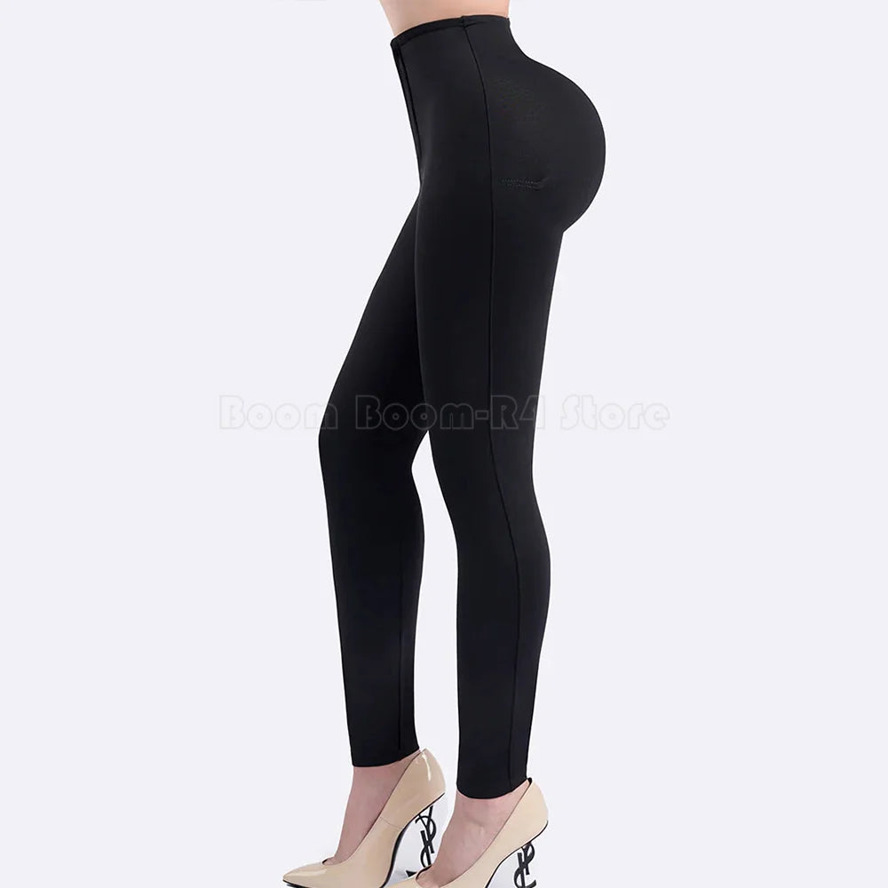 High Waisted Skinny Leg Pants for Women Tummy Control Push Up Butt Gym Pants Casual Leggings Yoga Soft Stretch Comfy Trousers
