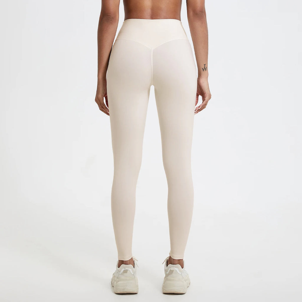 Hearuisavy Super Soft Fabrics High Waist Leggings Quick-Dry Gym Yoga Pants Running Workout Tights Push Up Sports Leggings Women