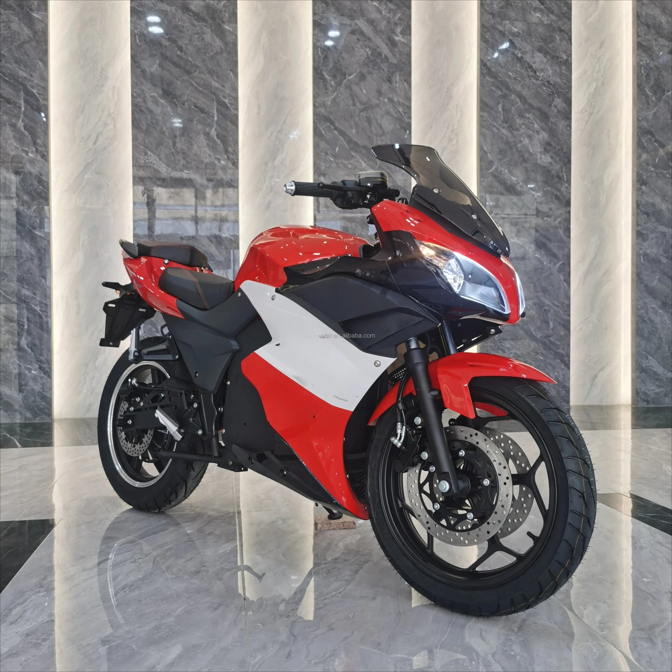 Strovan  Fast Speed 150kmh Electric Cruiser Road Motorcycle 72v60-120ah Lithium Sport Motorcycles
