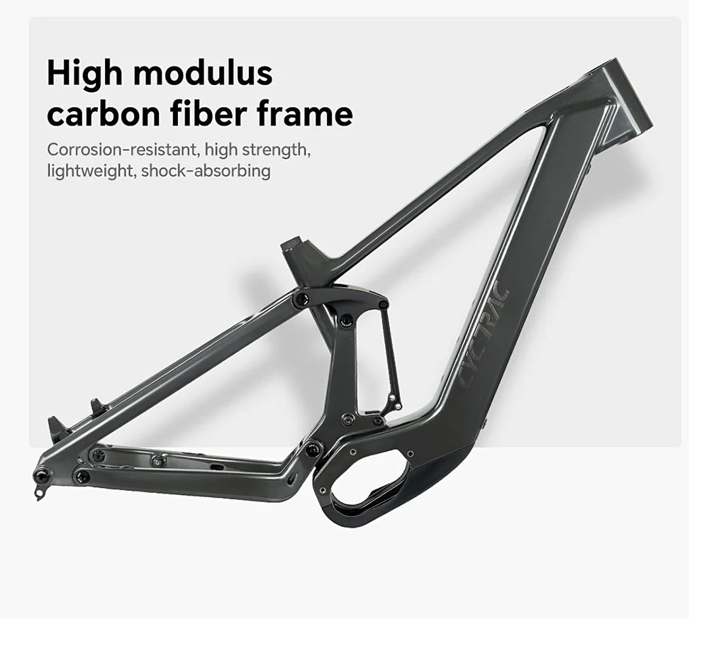 TWITTER EM19 Carbon FiberElectric assistance Bike 250W36V/48VNew21700Battery E-bike M6100 12S Adult All-Terrain Electric Bicycle