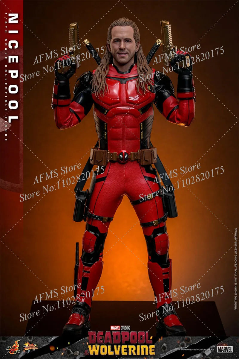 HOTTOYS MMS788 1/6 Scale Collectible Figure Ryan Reynolds Deadpool & Wolverine 12Inch Men Soldier Action Figure Body Toys