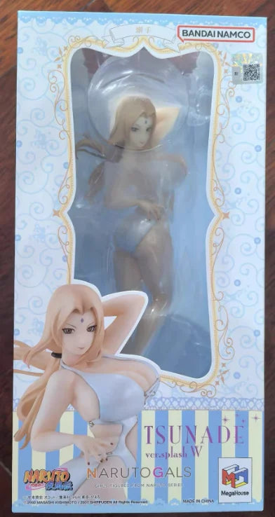 【SF】In Stock MegaHouse GALS Series NARUTO Shippuden Tsunade Figures Model Collection Gift