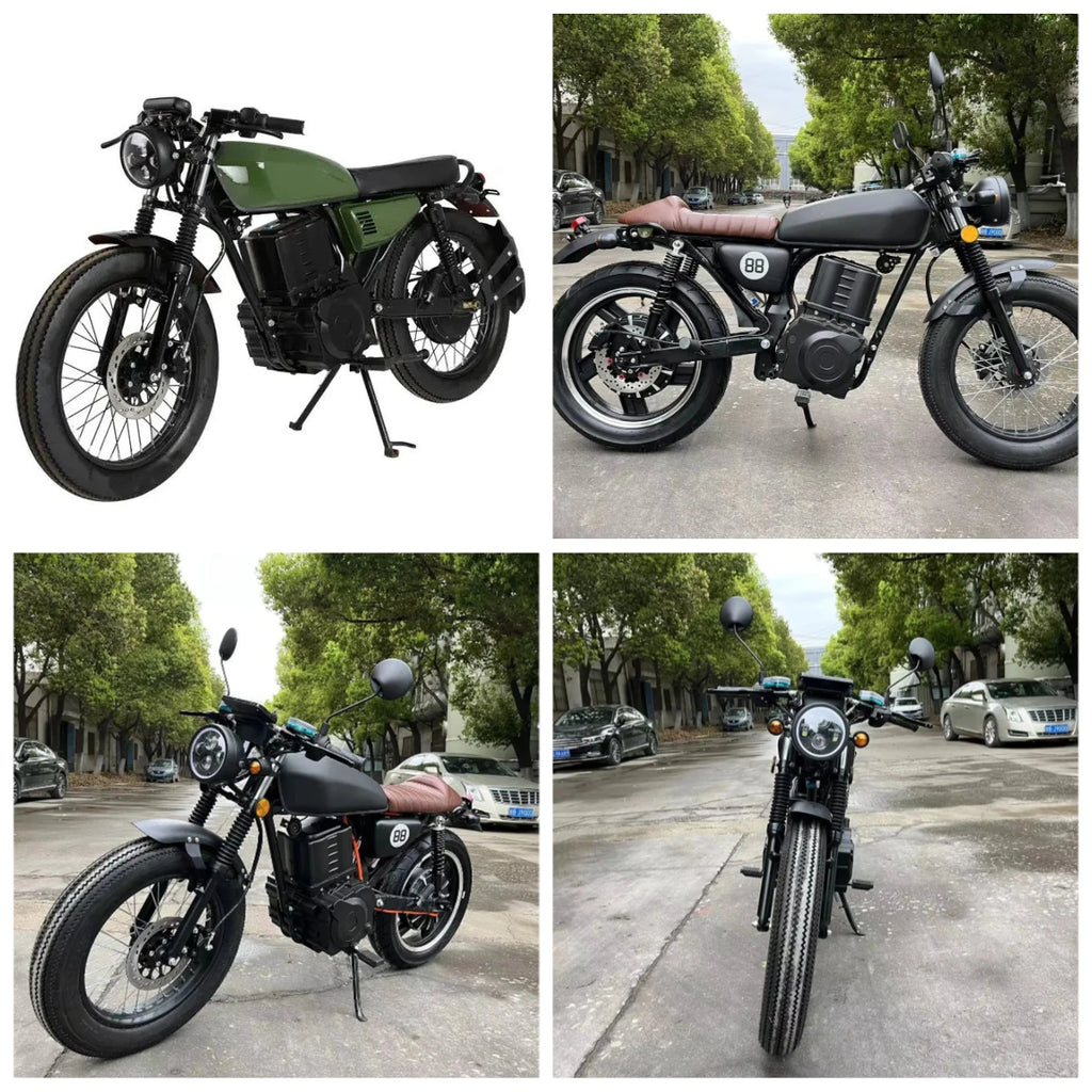 STROVAN High motor power 2000W racing CG electric motorcycle from Chinese manufacturer