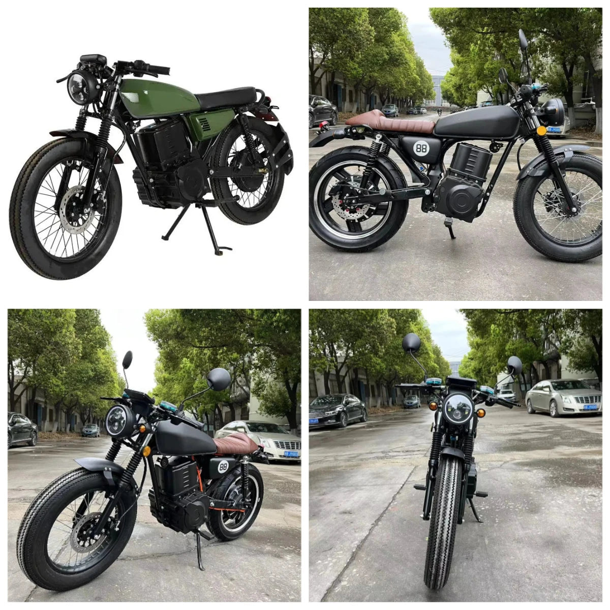 STROVAN High motor power 2000W racing CG electric motorcycle from Chinese manufacturer