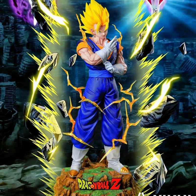 82cm New Dragon Ball Anime Figure Vegetto Peripheral Resin Model Collect Statue Desktop Decoration Ornaments Birthday Gifts Toys