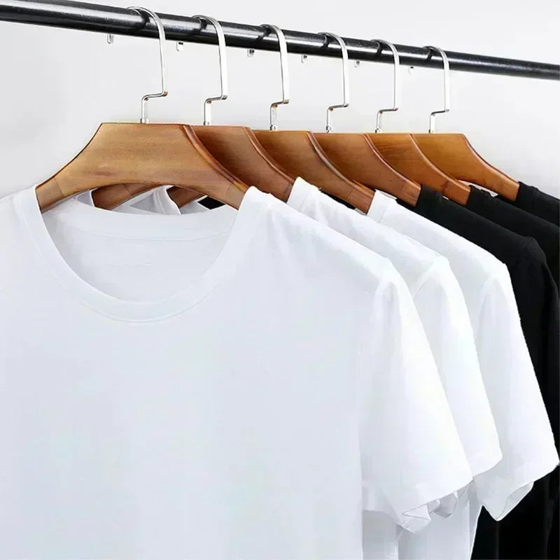 Men's T-shirt Cotton heavy cross print T-shirt Harajuku y2k casual O-neck short sleeve unisex