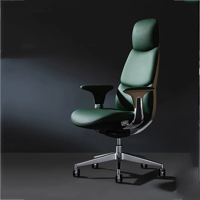 Comfortable Executive Office Chair Luxury Gray Designer Swivel Chaise Chair Ergonomic Portable Fotel Gamingowy Home Office
