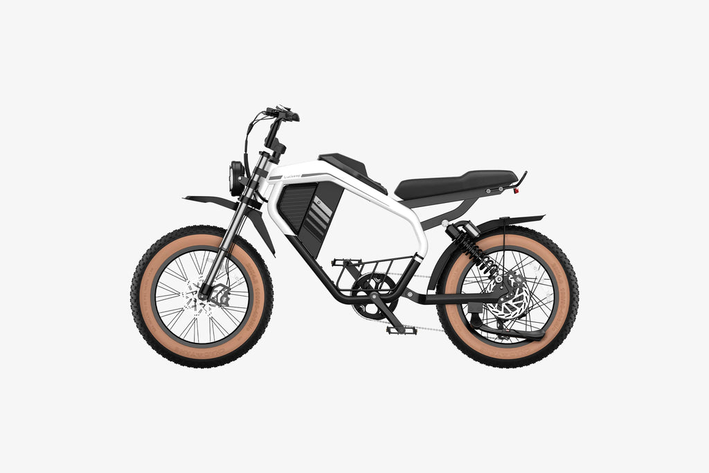 E-Bike 1500W Motor 52V20AH All-terrain Fully Suspended Off-road Motorcycle Electric Bike 20*4.0-inch Fat Tire  Electric Bicycle