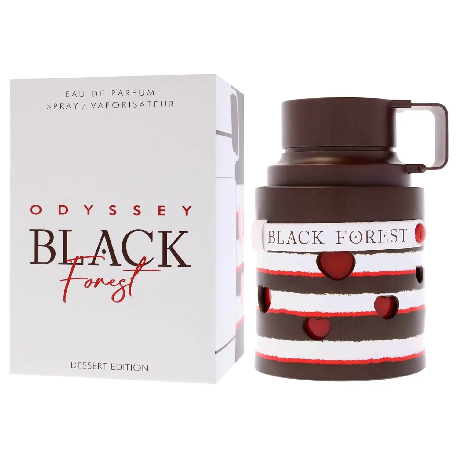 Armaf Odyssey Black Forest Dessert Edition Eau De Parfum Spray - Sweet Spicy Woody Gourmand Long-Lasting Unisex Fragrance
