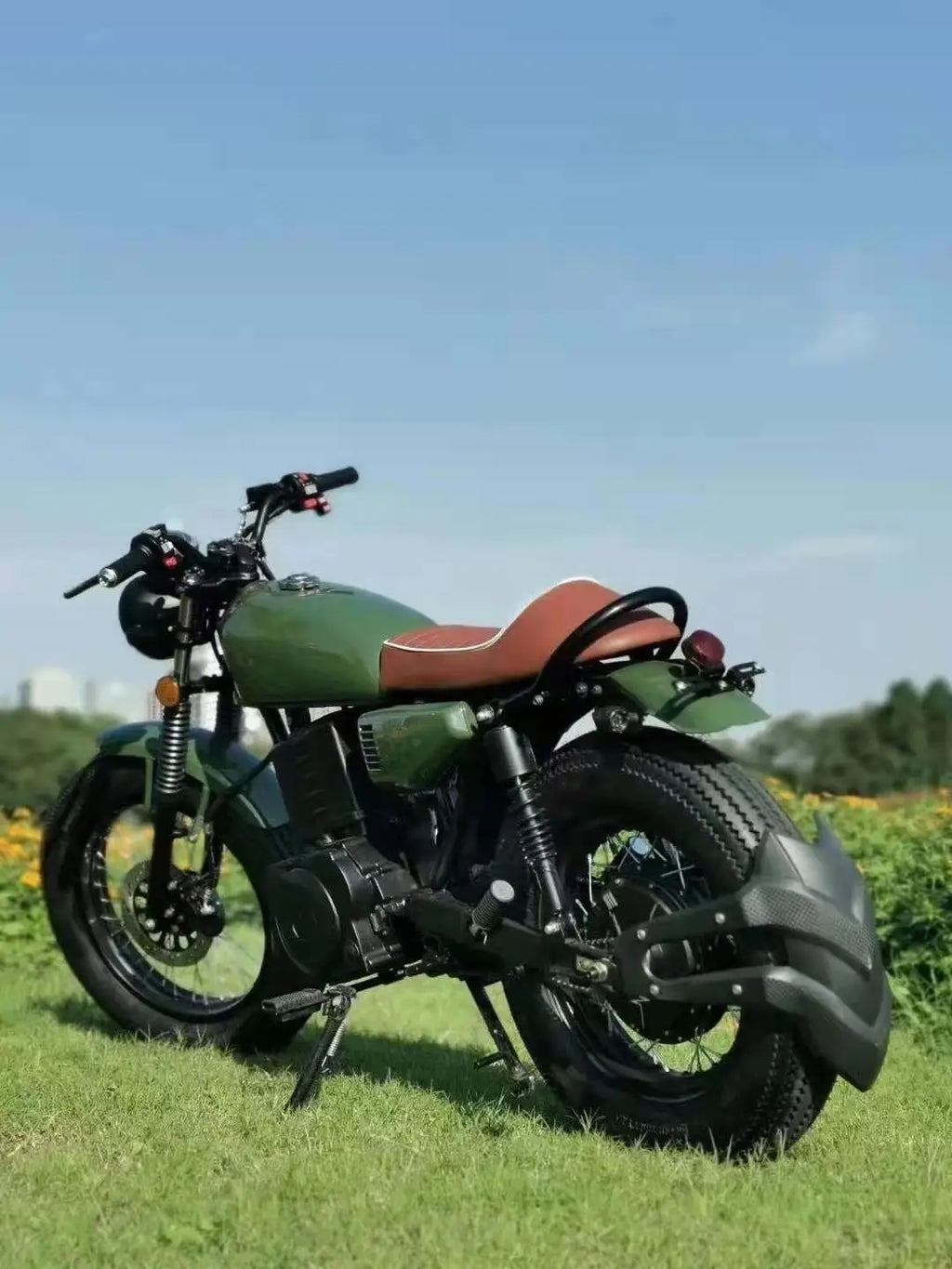 Electric Racing Motorcycles Max Loading 200kg Motor 15 Inch Vacuum Tire Fast Electric Motorcycle