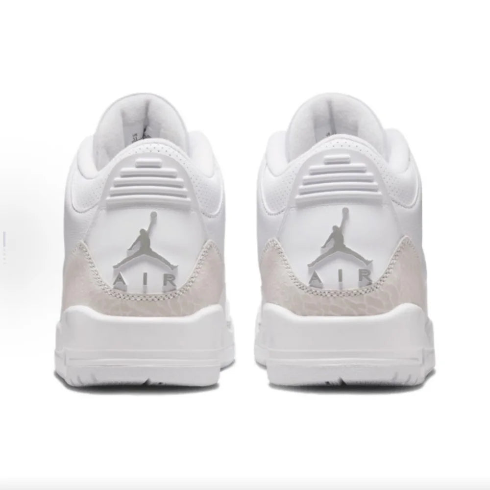 Nike Air Jordan 3 Leather “Pure Money” Mid-Top Basketball Shoes Comfortable, Durable, Slip-Resistant - Unisex Style CT8532111