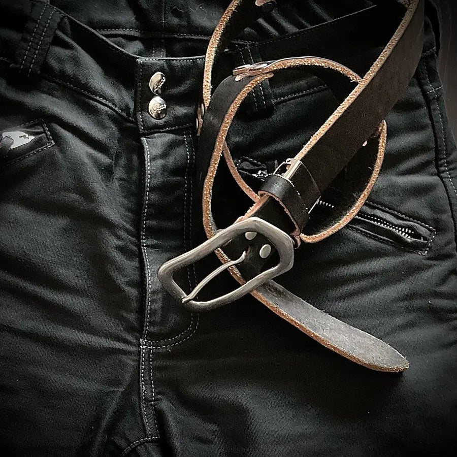 BUCO 1950s leather pants J-99 cotton jungle off-road knight pants