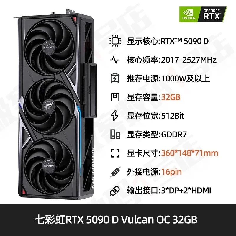32G graphics card Gigabyte Movie Chi MSI NVIDIA 50 series graphics card RTX4090