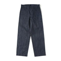 Rugged Bronson 40s USN Selvedge Denim Work Pants High Waist Wide Leg Men's Jeans
