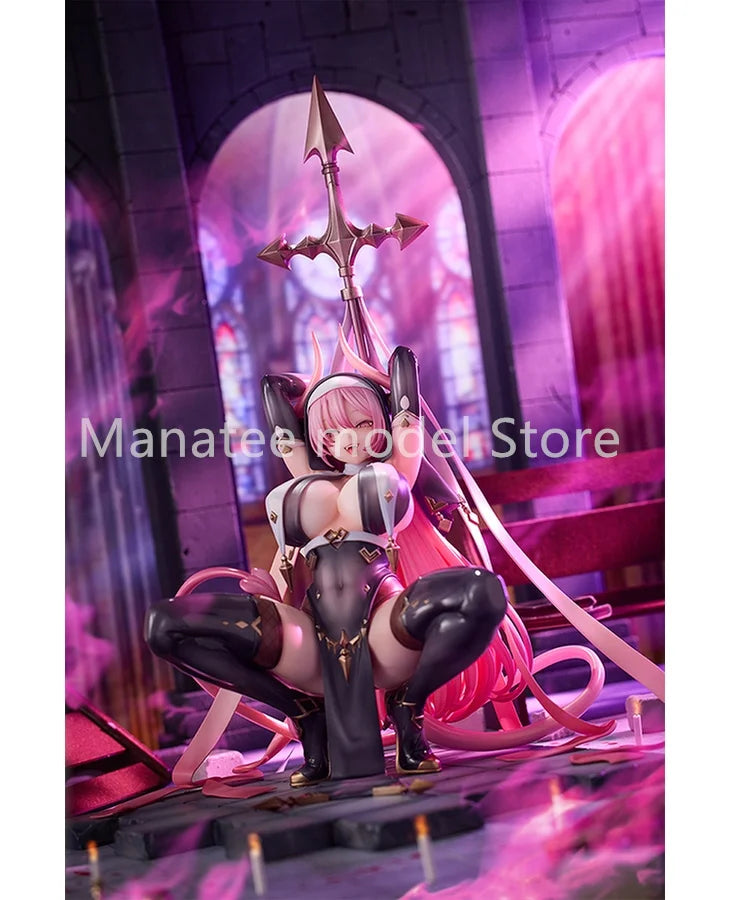 HOTVENUS Original Devil Sister Nemu 1/6 PVC Action Figure Anime Model Toys Collection Doll Gift