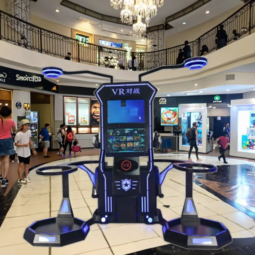 Factory Direct Sale 360 Degree Rotation VR Gaming Chair 360 VR Simulator with Interactive Games