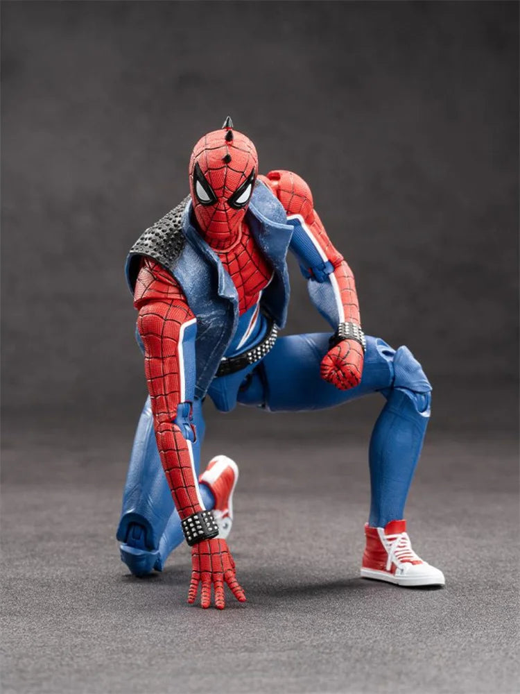 ZD TOY SpiderMan Series PS4 Game Spiderman SpiderMan Anti-OCK suit SpiderMan Velocity suit SpiderMan 2099 suit Miles Morales