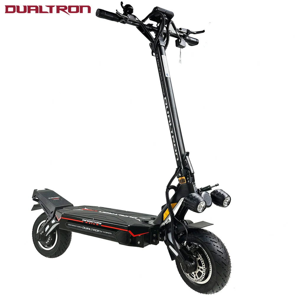 Dualtron New Storm Limited 84V 45Ah Scooter Dual Motor 2500W*2 New EY4 Display 12inch MINIMOTOR Dualtron NEW STORM LTD Scooter