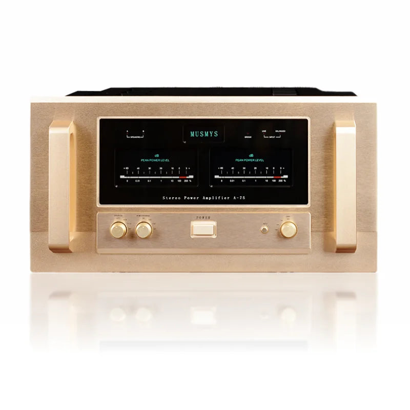 Reference Accuphase A-75 High-end Pure Class A Amplifier HiFi Balanced Post-Power Amplifier Home Audio Speaker Protection 120W