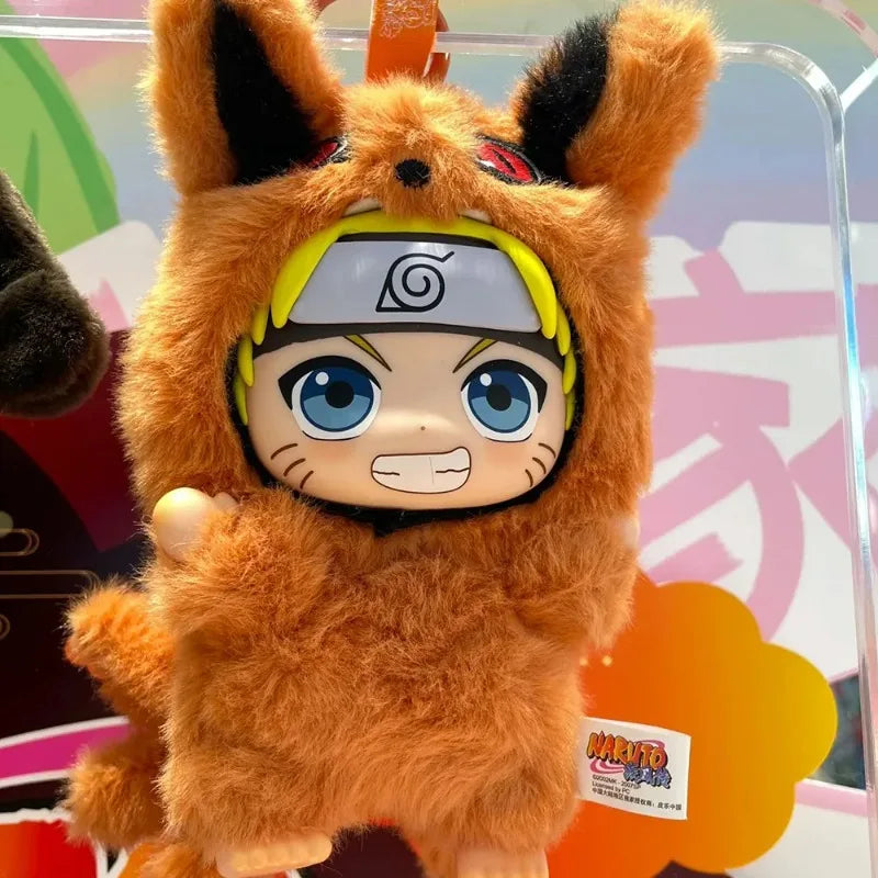 Bandai Naruto TOPTOY Cartoon backpack pendant anime peripheral gift box Naruto Blind box gift Naruto Shipship Party series