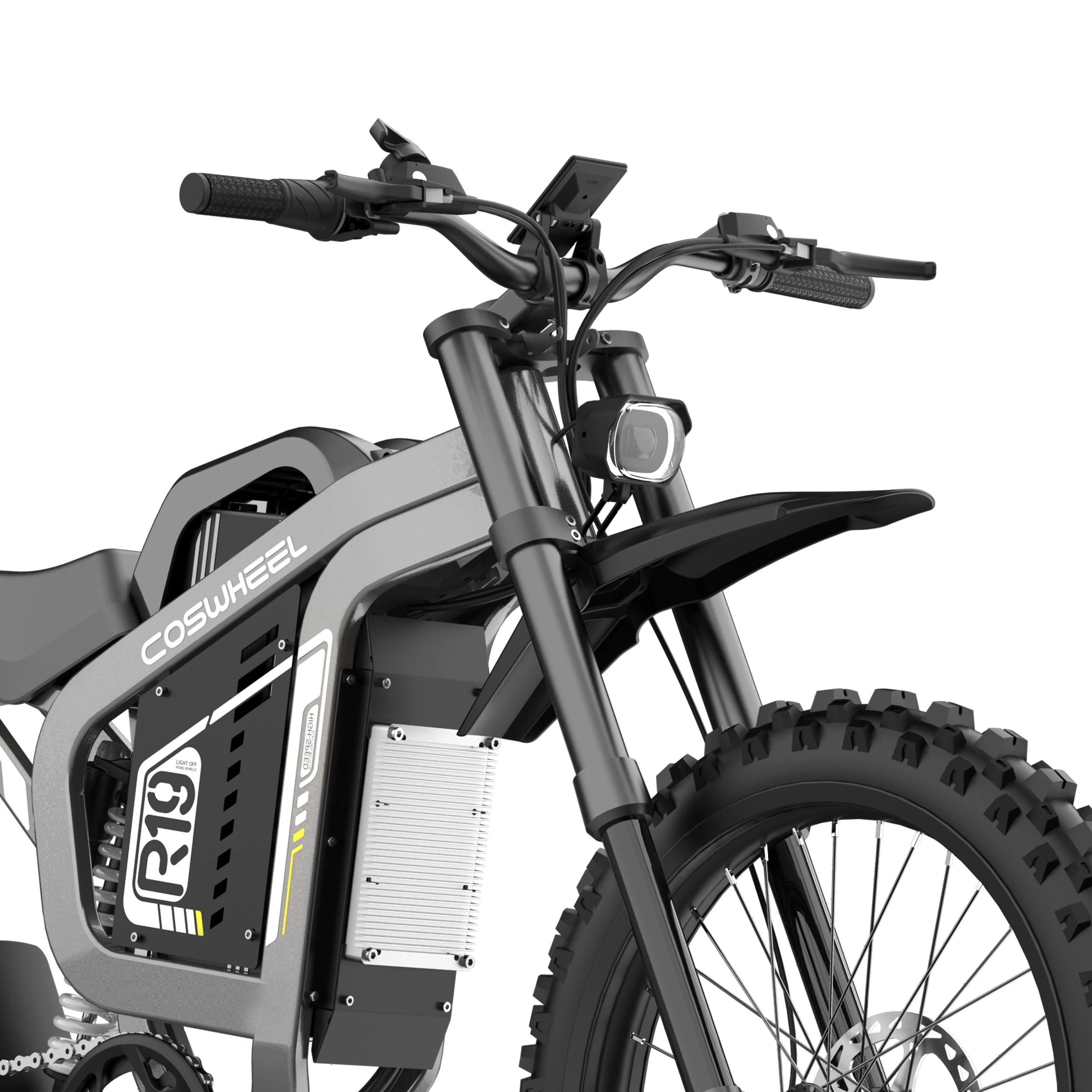 Coswheel R19 adult E-bike 3000W Motor 72V 40Ah battery commute Electric Bike,19-inch Tire E-Mountain bike