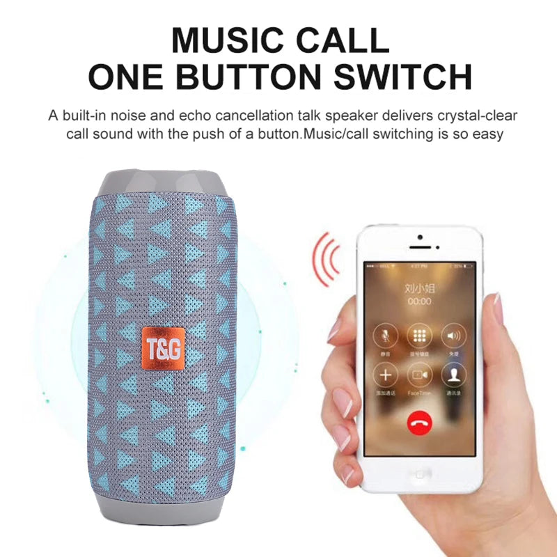 Wireless Portable Bluetooth Speaker Caixa De Som Blutooth Music Sound Box For Radio FM Subwoofer Blootooth Audio Hand Free Baffe