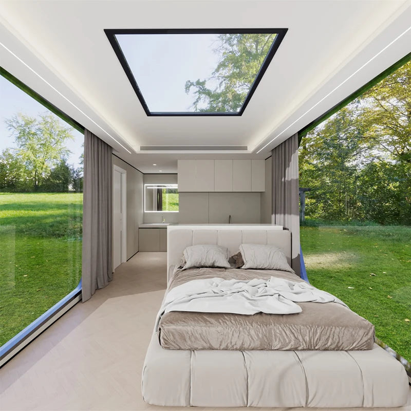 Low Cost Capsule House Prefabricated Villa Factory Price Modular Houses Chinese Capsule HouseMoisture Proof Thermal Insulation