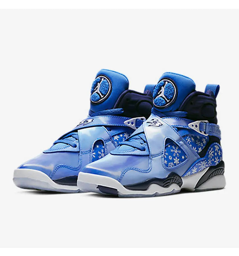 Nike genuine Air Jordan 8 AJ8 women's GS basketball shoes 305368-400