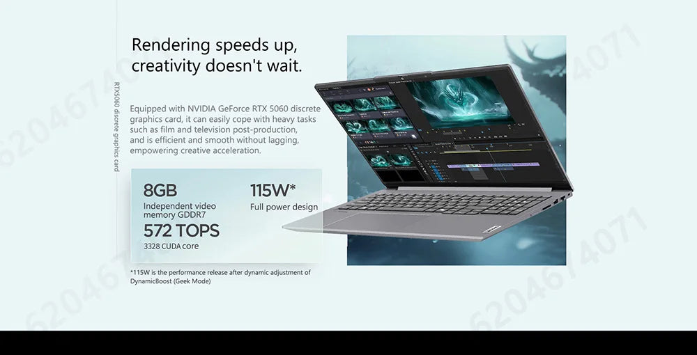 Lenovo Thinkbook 16+ 2025 U7 255H RTX5060 32G 1TB 16inch 3.2K 165Hz