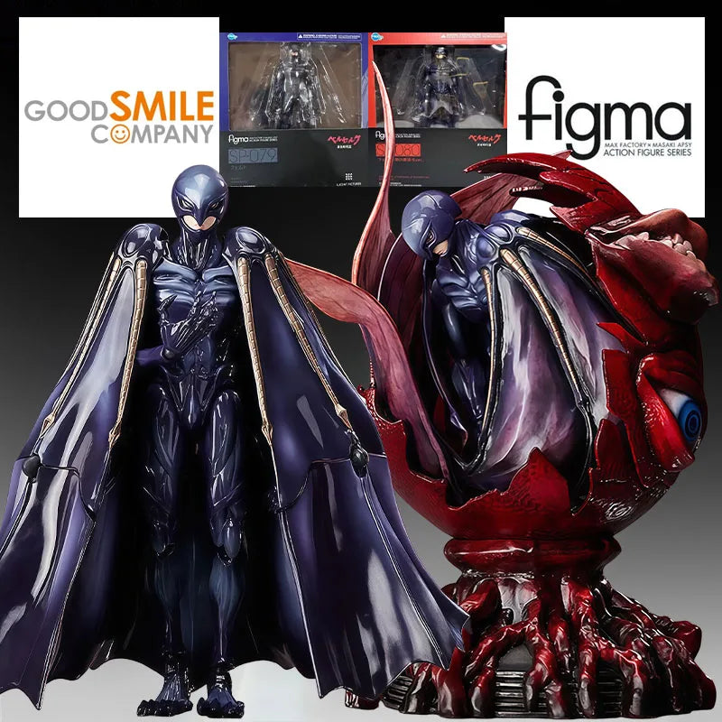 GSC Genuine FINGMA Anime Figure #SP-79 Femto & #SP-80 Birth Action Figure Toys for Boys Kids Gift Collectible Model Ornaments
