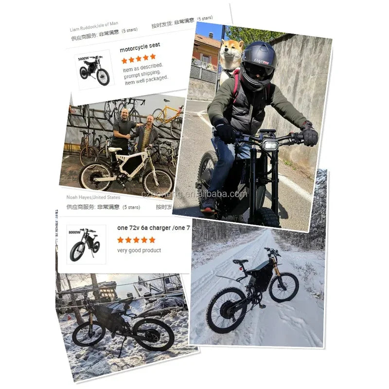 2022 Direct Factory 3000w 5000w 8000w 12000 watt electric motorcycle Bicycle