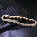 Provence Trendy vintage Tennis Bracelet Women Men 6.5In 14K Yellow Gold Emerald cut DEF/VS Lab Diamonds Luxury Bangles Custom