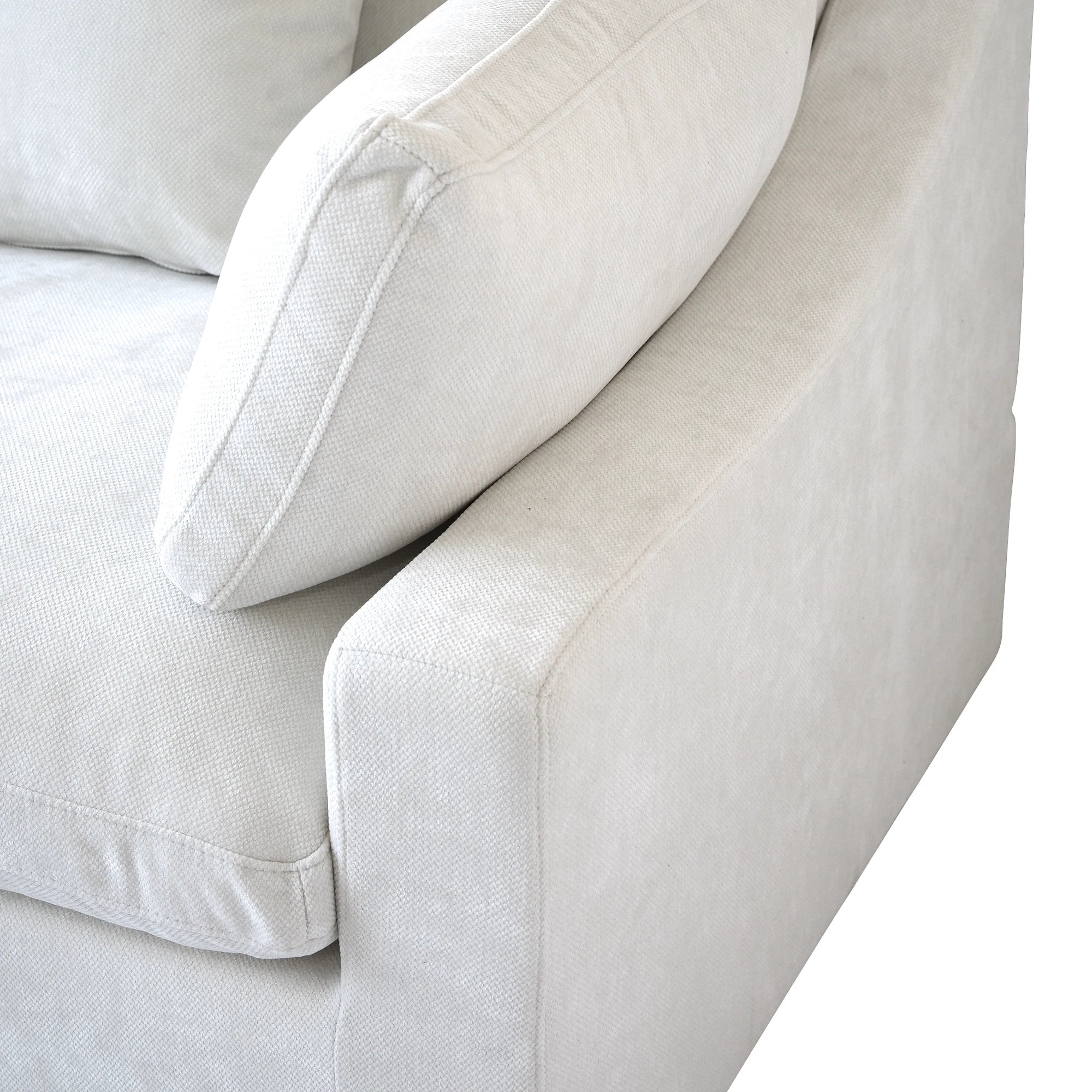 Comfy Cloud Couch 120''  Modern Sectional Sofa for Living Room Down Filled Couch with Ottoman U Shaped 5 Seater Convertible Sofa
